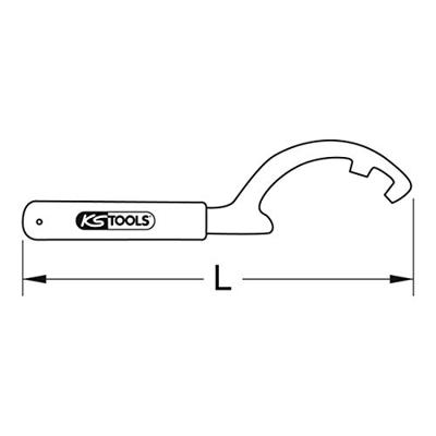 KS Tools 9638206 963.8206 Koppelingssleutel