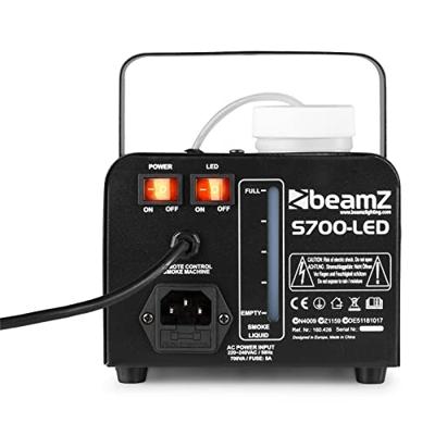 BeamZ Halloween S700-LED rookmachine met vuureffect 700W