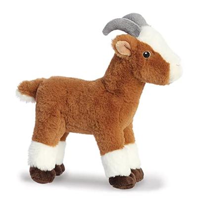 Eco Nation Pluchen knuffel - geit - 24 cm