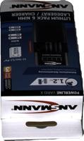 Ansmann Powerline Vario X 1001-0085 Cameralader Geschikt voor batterijtype Li-ion, Li-poly, NiMH - thumbnail