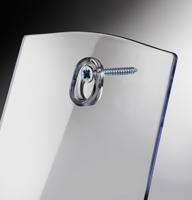 Sigel SI-LH113 Folderhouder Tafelmodel DIN Lang Transparant Acryl 1 Vak - thumbnail