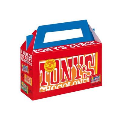 Chocolade tony chocolonely rainbowpck 3 repen | 8 stuks