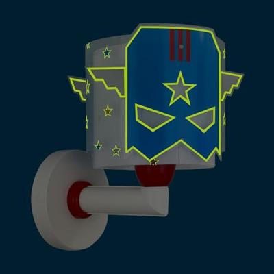 Dalber Wand nachtlampjeBlue Hero - 61819