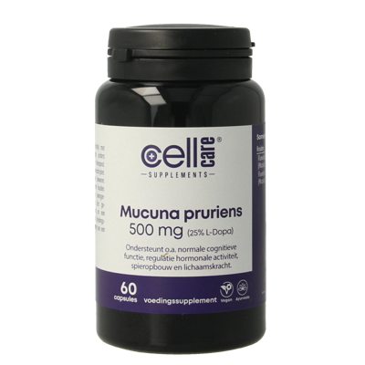 Mucuna pruriens 500mg (25% L-dopa) 60 Capsules