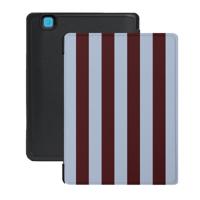 Lunso Kobo Aura H20 Edition 2 hoesje (6.8 inch) - Vegan Saffiano Leren Sleep Cover - Burgundy - thumbnail