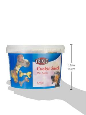 TRIXIE COOKIE SNACK MINI BONES 2X1,3 KG TRIXIE COOKIE SNACK MINI BONES 2X1,3 KG