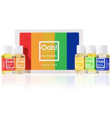 Oils of Heaven Vegan Travelset (Set van 5 x Face Oil)