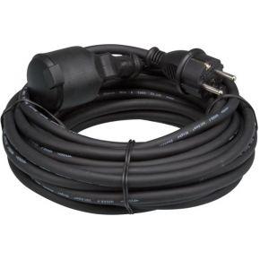Rubber verlengkabel 10 m 3g1.5 penaarde Velleman - Velleman