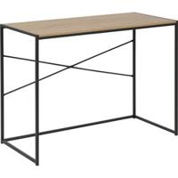 Bureau Jaxx - naturel/zwart - 75x100x45 cm - thumbnail