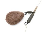 Korda Run Rig Rubber 10 stuks Clay - thumbnail