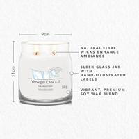 Yankee Candle clean cotton signature medium jar - thumbnail