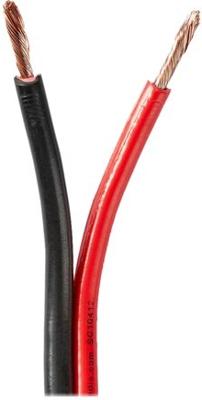 Speaker-Kabel | 2 x 2,50 mm2 | 15 m op rol | Rood/Zwart