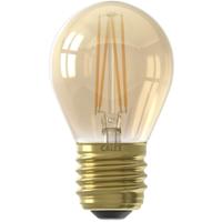 CALEX - LED Lamp - Kogellamp P45 - E27 Fitting - Dimbaar - 3.5W - Warm Wit 2100K - Goud - thumbnail