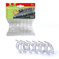 Swissinno 1 238 001K Spike-Clips Bevestigingsclips Geschikt voor merk Swissinno Duivenspikes 6 stuk(s) - thumbnail