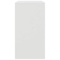 Dressoir 67x39x73 cm staal wit - thumbnail