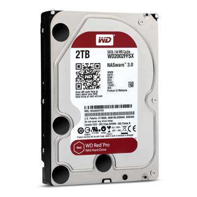 Western Digital WD Red™ Pro 2 TB Harde schijf (3.5 inch) SATA 6 Gb/s WD2002FFSX Bulk