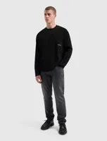 Pure Path Name Dropping Longsleeve T-Shirt Heren Zwart - Maat M - Kleur: Zwart | Soccerfanshop - thumbnail