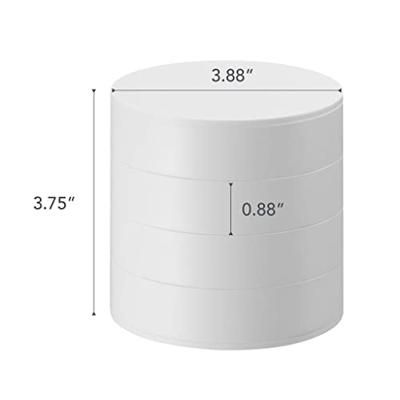Yamazaki 4068 doos, zakje & organizer voor juwelen/sieraden Vilt, Kunststof