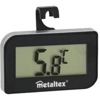 Metaltex Koelkastthermometer Zwart/Zilver - thumbnail