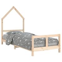 Kinderbedframe 80x200 cm massief grenenhout - thumbnail