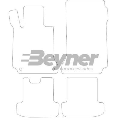 Automatten passend voor Mercedes-Benz E-Klasse Coupe W207 201 BL1467304