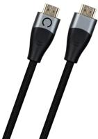 HDMI 2.1-kabel - KONIX - Nintendo Switch 2 - Compatibiliteit met 4K en 8K - Gevlochten nylon - Lengte 1,8 m - Zwart - thumbnail