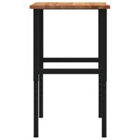 Werkbank 100x60x(71,5-98) cm eikenhout lichtbruin - thumbnail