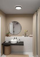 Paulmann 71055 Cosara LED-plafondlamp LED 15 W Donkergrijs - thumbnail