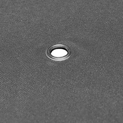 VidaXL Vervangend tentdoek prieel 310 g/m² 3x3 m donkergrijs - thumbnail