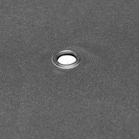 VidaXL Vervangend tentdoek prieel 310 g/m² 3x3 m donkergrijs - thumbnail