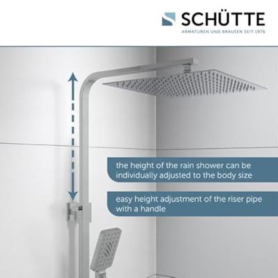 SCHÜTTE douchesysteem ocean thermostatisch - thumbnail