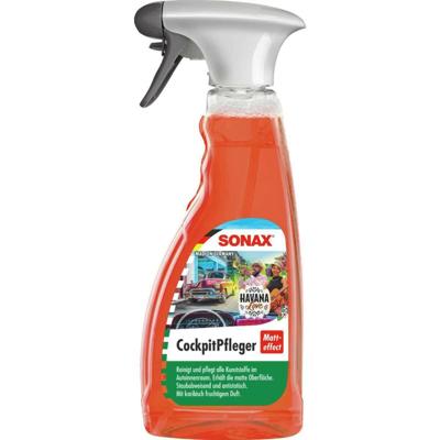 SONAX kunststof onderhoudsmiddel "cockpitpfleger matteffect" cockpit care 500 ml havana love