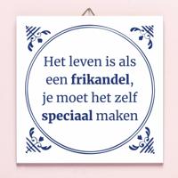 Tegeltje Frikandel speciaal - thumbnail