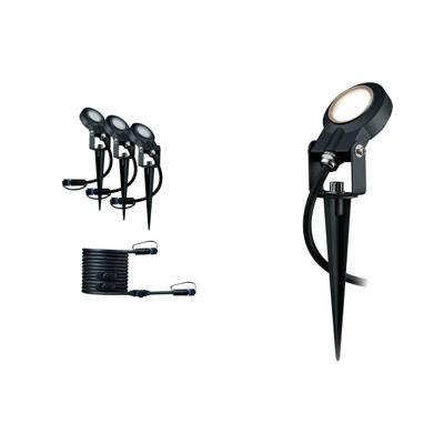 Paulmann Spot Sting Ergänzungsset IP67 93689 Verlichtingssysteem Plug&Shine LED 18 W Warmwit Antraciet Paulmann Spot Sting Ergänzungsset IP67 93689 Verlichtingssysteem Plug&Shine LED 18 W Warmwit Antraciet