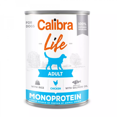 CALIBRA Dog Life Adult Chicken with rice - natvoer voor honden - 400g