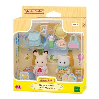 Sylvanian Families Duo peutervriendjes samen wandelen