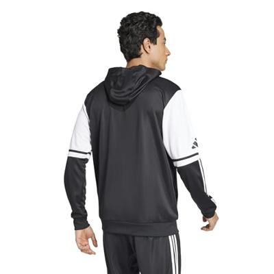 adidas Squadra 25 Hooded Trainingsjack Zwart Wit