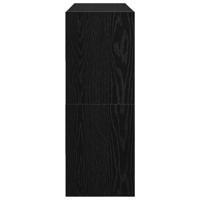 Schoenenrekken 2 st stapelbaar 89,5x30x40 cm bruin eikenkleur - thumbnail