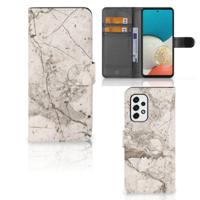 Samsung Galaxy A53 | Bookcase | Marmer Beige | Portemonnee hoesje - thumbnail