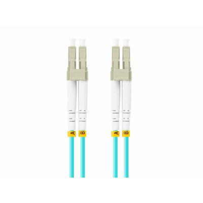 Slang Lanberg 0M3 50/125 Blauw 1 m Duplex