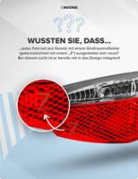 Achterlicht Büchel Tivoli Naafdynamo + Standlicht 50/80Mm - thumbnail