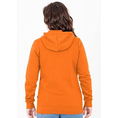 JAKO C6820D Jas Met Kap Organic Dames - Oranje - 36