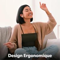 Draadloze oordopjes - T'nb - Exclusiv' - TOUCAN - Inclusief oplaadcase - Bluetooth - Batterijduur van 12 uur - Geel/Oranje - thumbnail