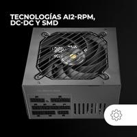 Voedingsbron Mars Gaming MPB750SIM ATX 750 W 80 Plus Bronze - thumbnail