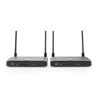 Draadloze HDMI-Zender | Wi-Fi | 5.15 - 5.85 MHz | 100 m (gezichtsveld) | Maximale resolutie: Full HD 1080p | 6.75 Gbps | IR Return-functie | ABS | Antraciet - thumbnail