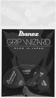 Ibanez PPA16HRGBK Grip Wizard Rubber Grip plectrumset 6-pack heavy zwart - thumbnail