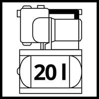 Einhell 4173530 Watervoorziening GE-WW 1246 N FS 4600 l/h - thumbnail