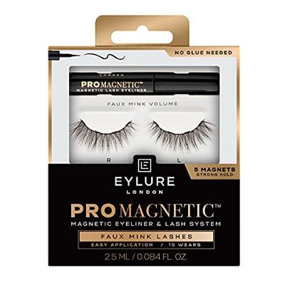 Eylure ProMagnetic Eyeliner & Lash System Faux Mink Volume 1Stuks