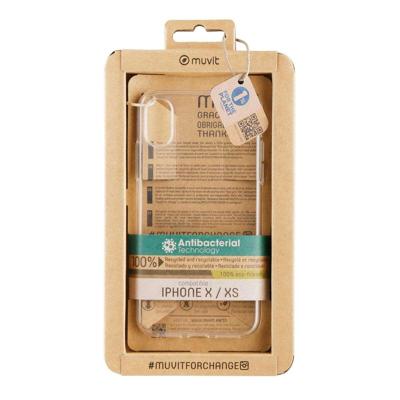 Telefoonhoes Muvit for Change iPhone X/XS Transparant Telefoonhoes Muvit for Change iPhone X/XS Transparant