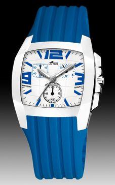 Lotus horlogeband 15317-8 Rubber Blauw